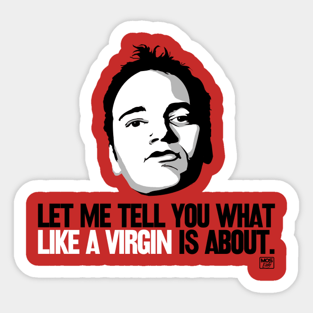 Tarantino Sticker by mosgraphix